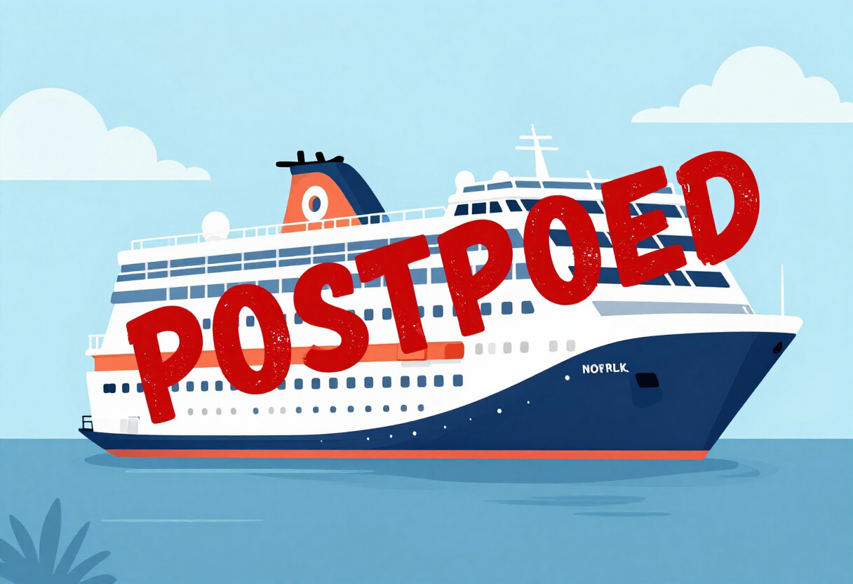 Carnival Sunshine Postpones Return to Norfolk