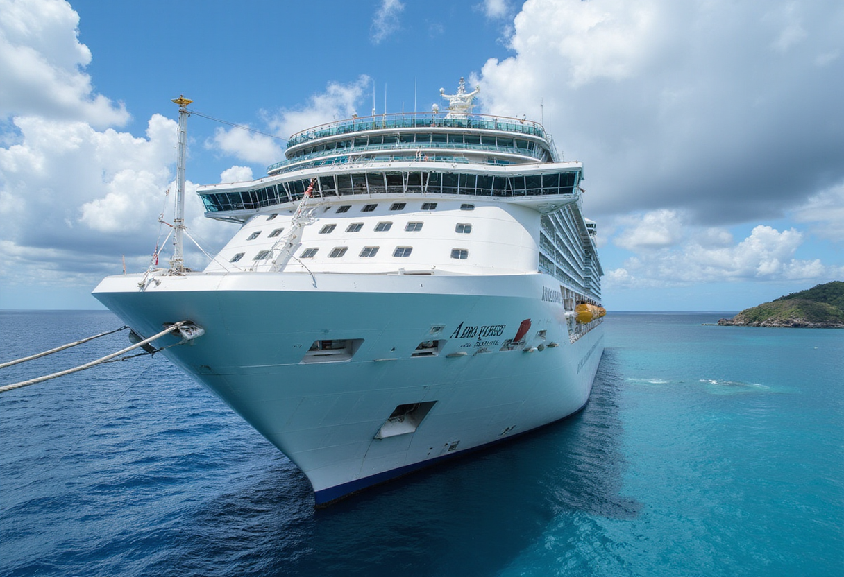 Royal Caribbean Ship Opens Season in Dominica