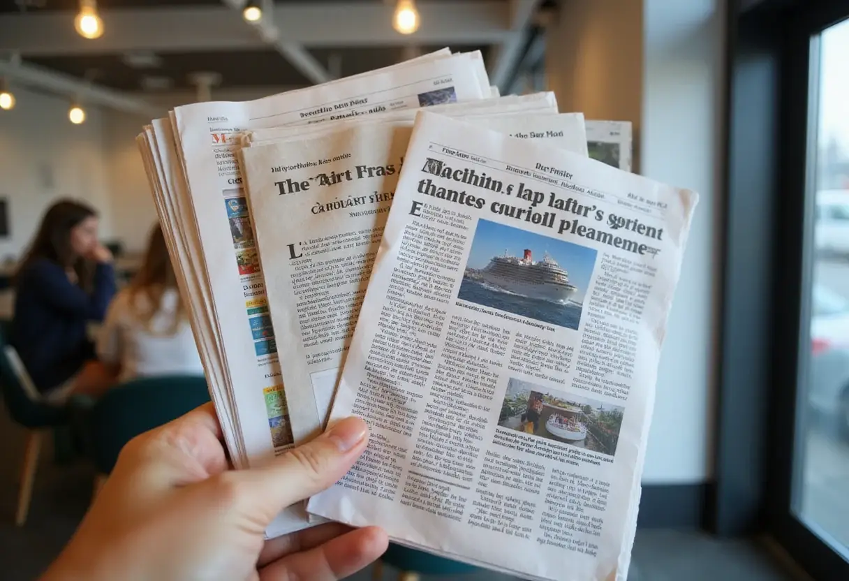The world is a mess. Let’s book a cruise! This week Carnival, the largest cruise line, reported record results—third qua